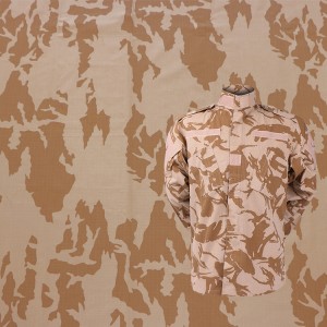 Anti-Infrared Camo Printed Ripstop Army Fabrics Military Uniforms Fabric