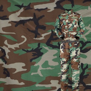 Kain Kamuflase Hutan Kain Ripstop Kain Militer Angkatan Darat