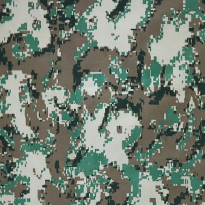Army Digital Camouflage Fabric Twill Fabrics For Military Uniforms
