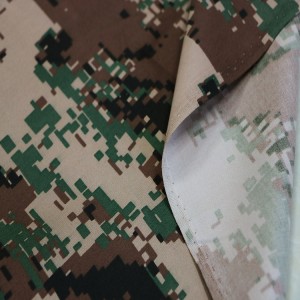 Army Digital Camouflage Fabric Twill Fabrics For Military Uniforms