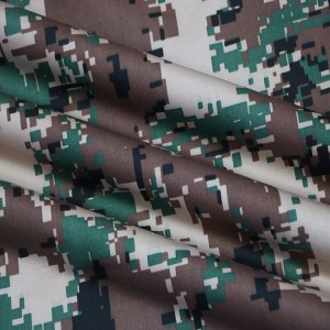 Army Digital Camouflage Fabric Twill Fabrics For Military Uniforms