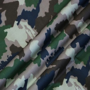 Poly/Cotton Twill Fabrics Army Military Camouflage Fabric