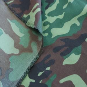 Woodland Army Camouflage Fabric For Military Uniforms