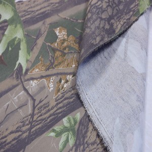 Cotton twill hunting camouflage fabric