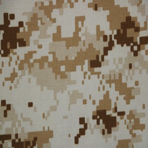 Manufacturer High Quality Army Military Digital Camouflage Fabric