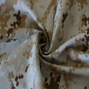 Manufacturer High Quality Army Military Digital Camouflage Fabric