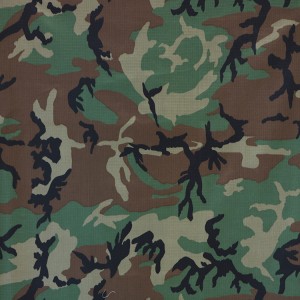 NYCO Woodland Army Camouflage Fabrics Military Uniforms Fabric