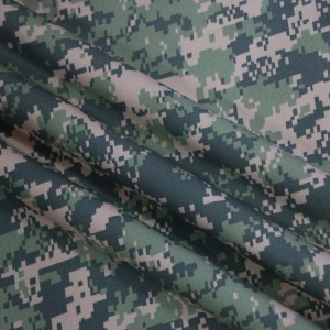 Digital Camouflage Ripstop Army Fabric For Military Uniforms