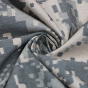 Tessuto mimetico digitale in misto cotone e nylon per uniformi militari