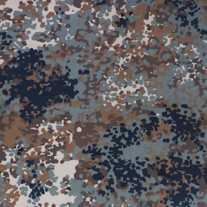 Poly/Cotton Twill Fabric Military Camouflage Fabric For Germany Army