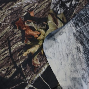 100%Cotton Pigment Printed Realtree Hunting Camouflage Fabric For Army