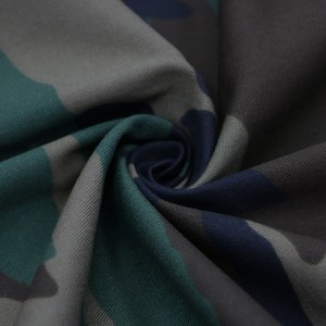 CVC60/40 Twill Fabric Army Military Camouflage Fabrics