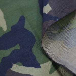 Anti-infrared Army Twill Camouflage Fabrics For Military Uniforms