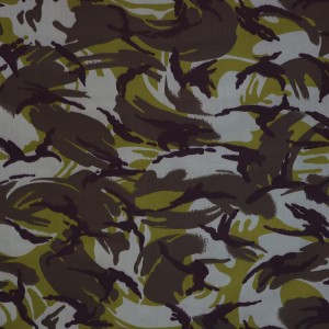 Poly/Cotton Twill Army Military Camouflage Fabrics For Police Uniforms