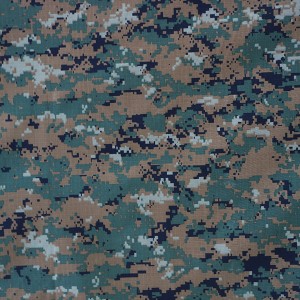 Nylon cotton military fabric
