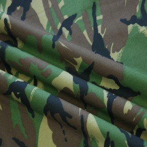 Army Woodland Camouflage Fabric Military Uniform Fabrics