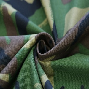 Army Woodland Camouflage Fabric Military Uniform Fabrics