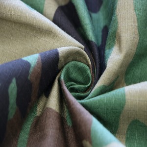 Woodland Camo Pattern Army Fabrics Military Uniforms Fabric