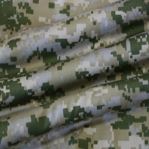 Zelene digitalne armadne kamuflažne tkanine za vojaške uniforme