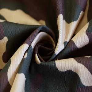 CVC50/50 Twill Fabric Army Camouflage Fabric For Military Uniforms