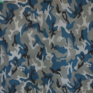 100% polyester PVC pania parewai papanga camouflage