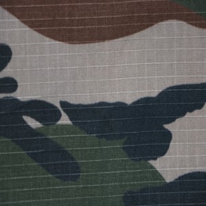 Tecido camuflado de algodão para Força Aérea do Sri Lanka