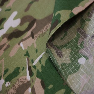 Ripstop Multicam titẹ sita camouflage fabric