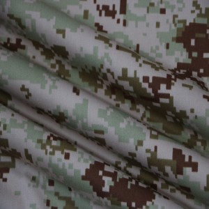 Military Desert Digital Camo Printing Twill Fabrics For Army