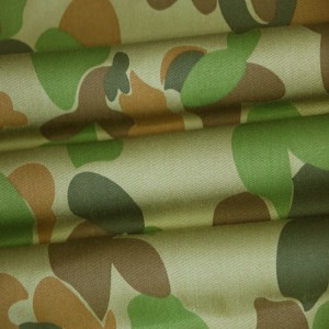 Poly/Cotton Twill Camouflage Fabric Military Fabrics for Army