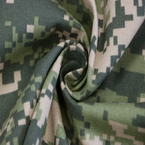 CVC50/50 Digital Camouflage Fabrics Military Uniforms Fabric For Army