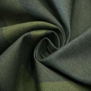 Herringbone military fabric