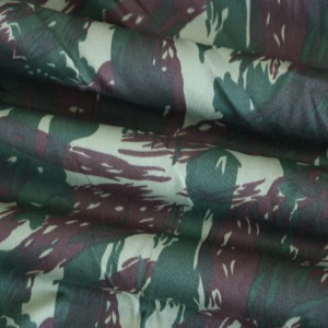 T/C 65/35 Twill Military Camouflage Fabric For Brazil Army