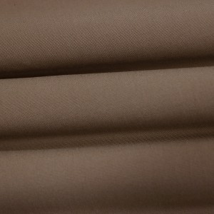 High Quality 65%Polyester/35%Viscose Khaki Plain Suiting Fabrics for Workwear Fabric