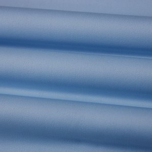 China Supplier Light Blue Polyester Fabrics For Workwears