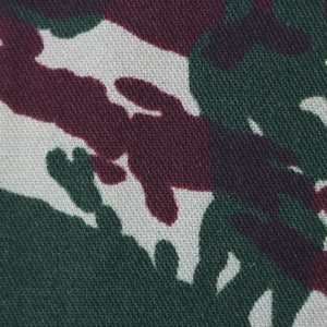 tissu de vêtements militaires imprimé en gros