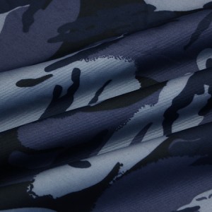 Telae Polyestericae/Gossypinae Sericae, Tela Camouflage Classis Militaris pro Exercitu