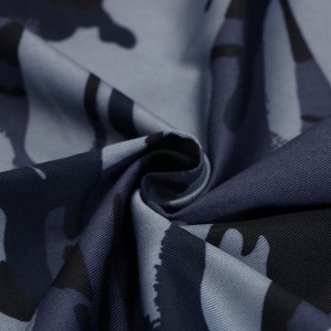 Telae Polyestericae/Gossypinae Sericae, Tela Camouflage Classis Militaris pro Exercitu