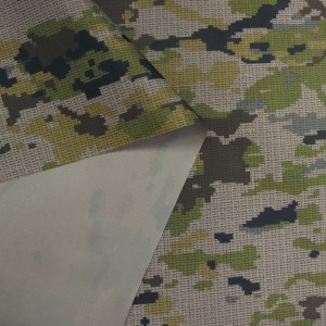 Panço üçün 100% Polyester Suya davamlı Kamuflaj Parçalar