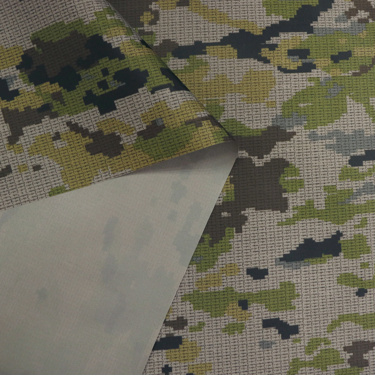 Panço üçün 100% Polyester Suya davamlı Camo Parçalar Xüsusi Şəkil