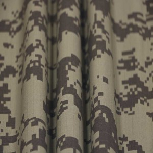 Kain Militer Kamuflase Digital untuk Seragam Kamuflase
