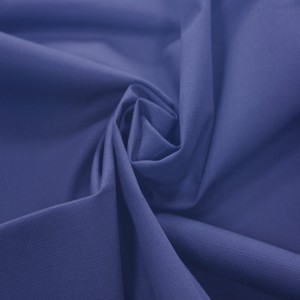 Dark Blue Poly/Cotton Ripstop Fabric Workwear Fabric