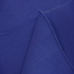 100%Cotton Blue Twill Fabric Workwear Fabric
