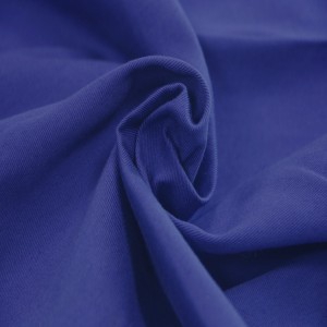 100%Cotton Blue Twill Fabric Workwear Fabric