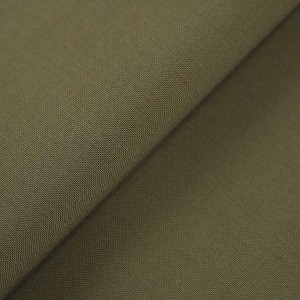 Khaki Worsted Wool Fabric For Men’s Suit Garments For Army