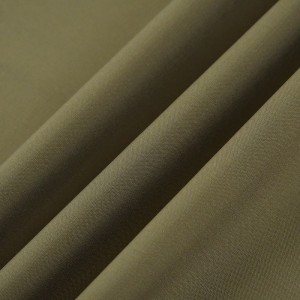 Khaki Worsted Wool Fabric For Men’s Suit Garments For Army