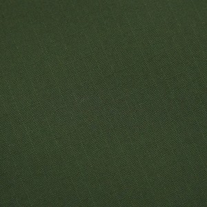 Green Polyester/Cotton Ripstop Fabrics Workwear Fabric for Garment