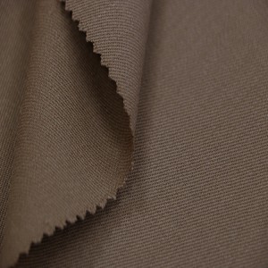 Khaki 100%Wool Fabrics Military Worsted Wool Suiting Fabric For Army