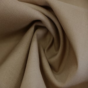 Khaki Poly/Wool Fabrics Military Worsted Wool Suiting Fabric For Army