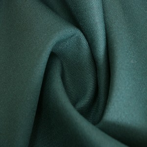 Army Green Poly/Wool Blend Suiting Fabric For Army