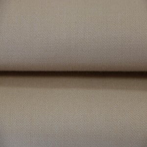 Khaki Polyester/Wool Blend Fabric Yarn Dyed Woven Wool Fabric For Army Suits